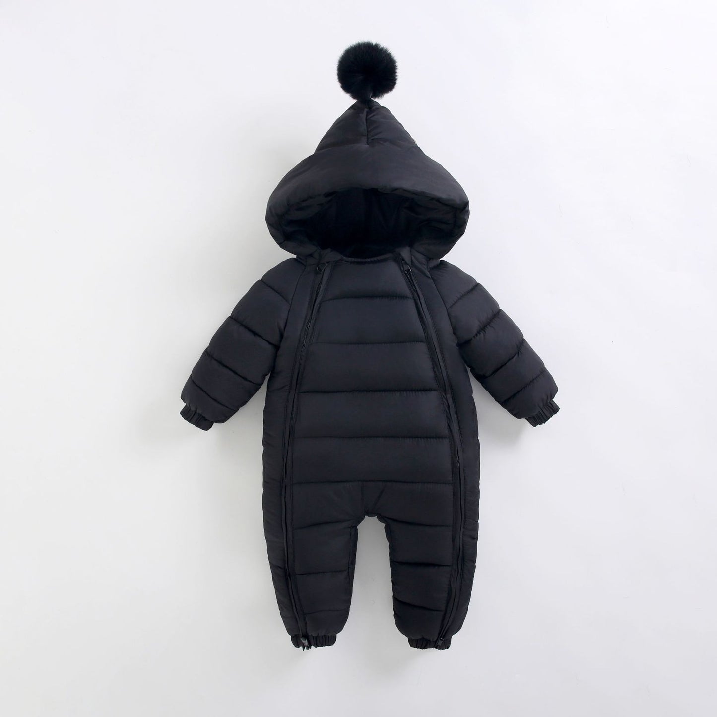 Thick Warm Cotton Baby Jumpsuit – Winter Outdoor Crawling Outfit