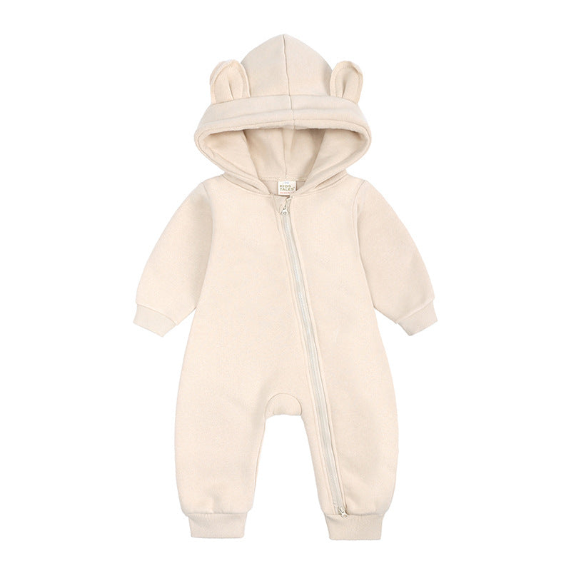 Thick Style Baby Boy/Girl Romper – Warm Autumn/Winter Outfit