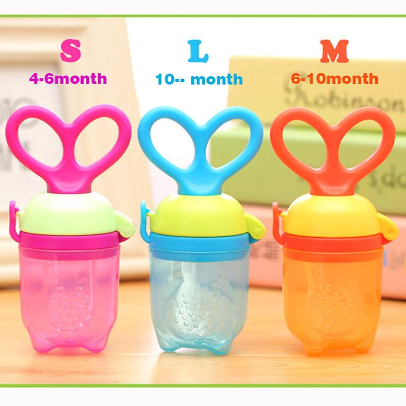Silicone Baby Fruit Feeder Pacifier – Teething and Feeding Bottle Combo
