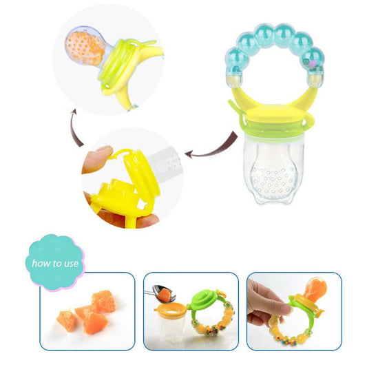 Baby Fruit Pacifier Feeder – Silicone Food Nipples for Safe Feeding