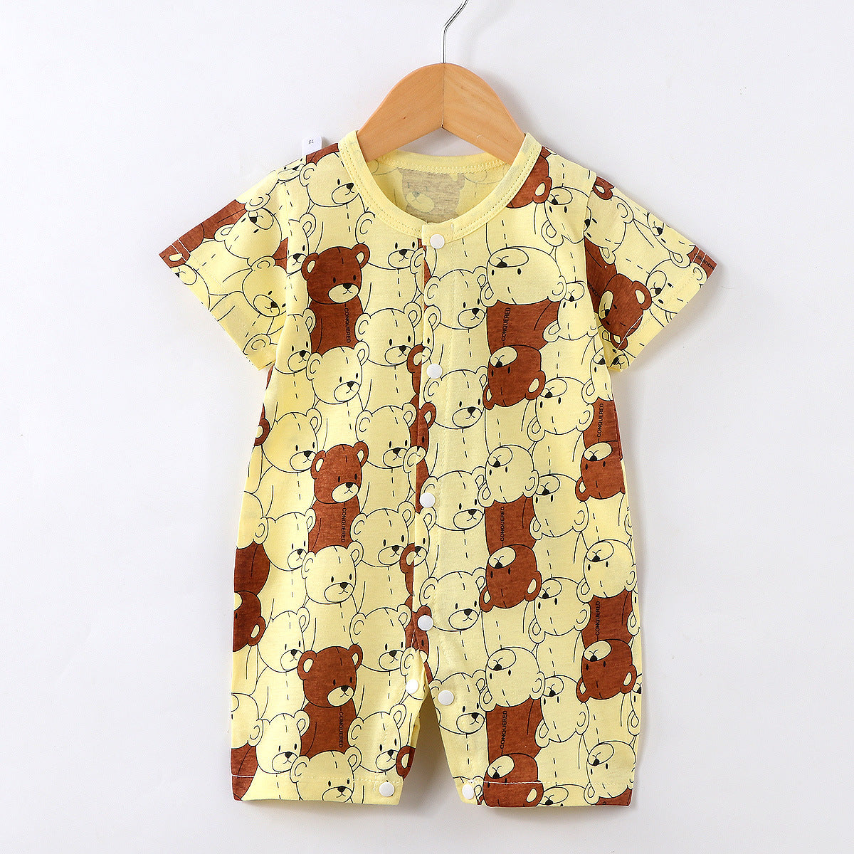 Light Weight Cotton Baby Onesie – Newborn Short Sleeve Summer clothing for baby boy and girl