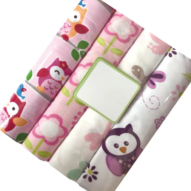 4-Pack Muslin Baby Swaddle Blankets – 100% Cotton Newborn Wrap Set