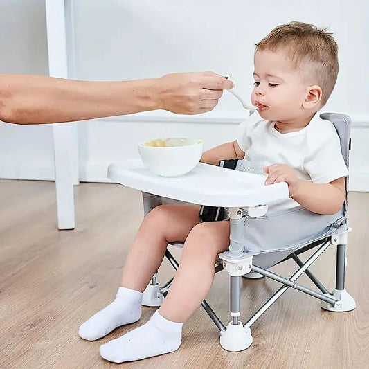 Foldable & Portable Baby Dining Chair – Feeding Seat for Eating Out