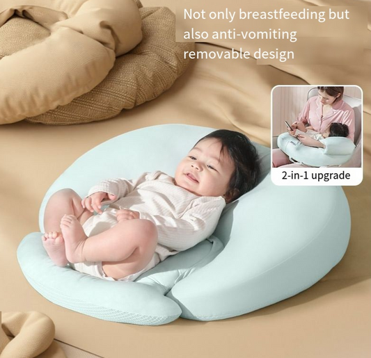 Slope Breastfeeding Pillow – Anti-Spit Feeding Support for Babies
