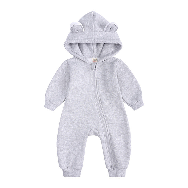 Thick Style Baby Boy/Girl Romper – Warm Autumn/Winter Outfit