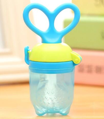 Silicone Baby Fruit Feeder Pacifier – Teething and Feeding Bottle Combo