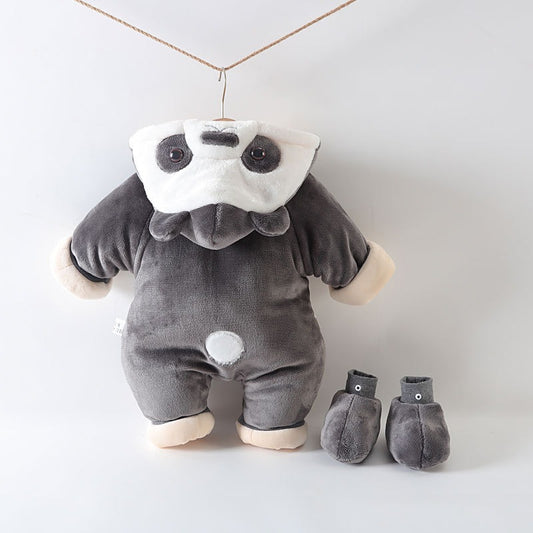 Winter Crawling Baby Romper – Thick Cotton Clothes for Newborns