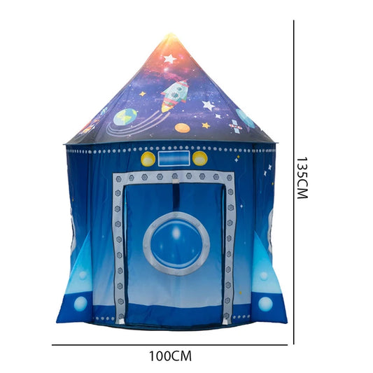 Space Play Tent for Kids – Portable Ball Pool & Baby Playhouse