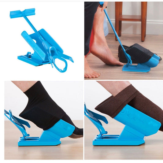No-Bend Sock & Shoe Aid – Easy Wear Slider for Pregnant Women & Seniors