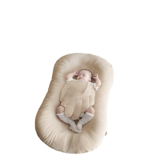 Bionic Crib Nest for Newborns – Co-Sleeping Anti-Startle Baby Bed
