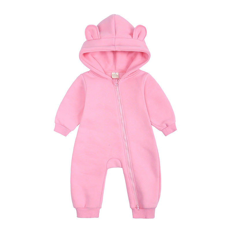 Thick Style Baby Boy/Girl Romper – Warm Autumn/Winter Outfit