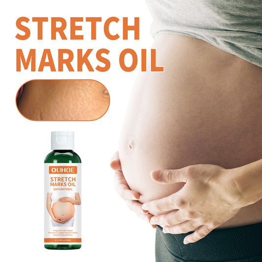 Stretch Mark Massage Oil – Prenatal & Postpartum Skin Repair Treatment