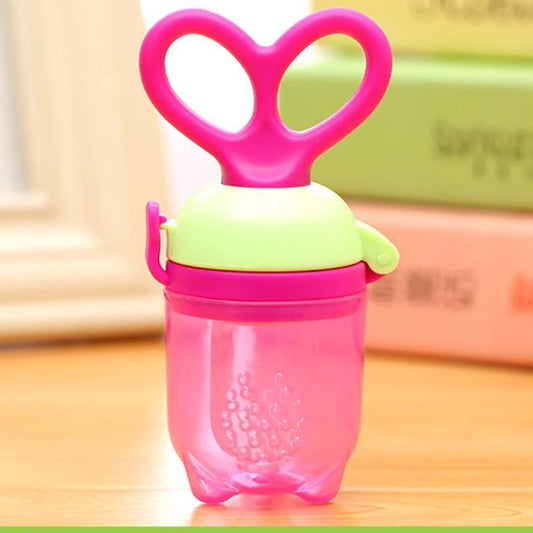 Silicone Baby Fruit Feeder Pacifier – Teething and Feeding Bottle Combo